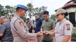Tingkatkan Disiplin dan Profesionalisme, Subdid Provos Bidpropam Polda Riau Laksanakan Gaktiblin di Polres Rohil