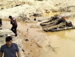 Respons Cepat Call Center 110, Polsek Singingi Tindak Lanjuti Laporan PETI dan Musnahkan 4 Stingkai