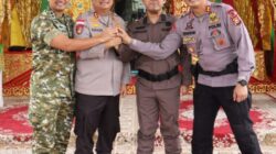 Perkuat Soliditas, Kapolres Rohil Jalin Sinergitas Bersama TNI dan Kejaksaan