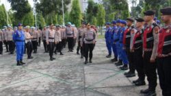 2.438 Personel Siap Amankan RBR 2026, Polda Riau Gelar Apel Pasukan