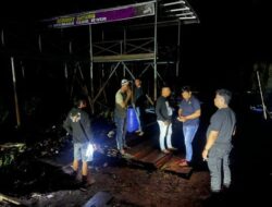 Di Back Up Unit Tipidter Satreskrim Polres Pelalawan, Polsek Kerumutan Ungkap Tindak Pidana Kehutanan di Dermaga Tasik
