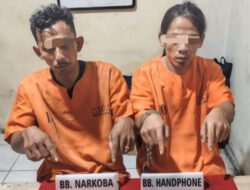 Polres Kampar Tangkap 2 Pelaku Narkoba di Desa Ridan Permai