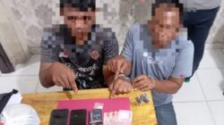 Polsek Lubuk Dalam Ringkus 2 Terduga Pengedar Narkotika di Koto Gasib