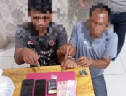 Polsek Lubuk Dalam Ringkus 2 Terduga Pengedar Narkotika di Koto Gasib