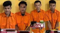 Dalam Semalam Satresnarkoba Polres Inhu Gulung 4 Tersangka, Mulai Dari Oknum PNS Hingga Satpam