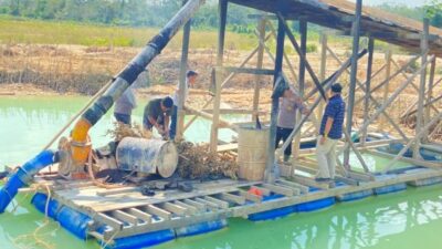 Respons Cepat Layanan Kepolisian 110, Polsek Kuantan Hilir Musnahkan 3 Rakit PETI di Teratak Jering