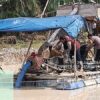 Pemberantasan PETI Terus Digencarkan, Polsek LTD Musnahkan 1 Rakit Dompeng di Perkebunan Sawit