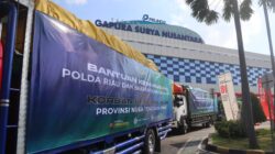 Dari Bumi Lancang Kuning, 60 Ton Bantuan Polda Riau Dikirim untuk Korban Bencana NTT