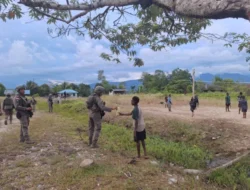 Langkah Kecil, Rasa Aman Yang Besar: Patroli Humanis Satgas Ops Damai Cartenz Hangatkan Kenyam