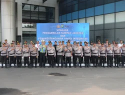 Wakapolres Metro Tangerang Kota Resmi Diambil Sumpah Jabatan, Teguhkan Komitmen Integritas dan Pelayanan kepada Masyarakat