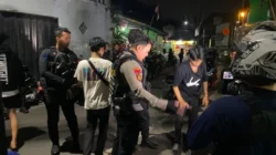Brimob Polda Metro Jaya Bubarkan Balap Liar, Sembilan Motor Diamankan di Jakarta Timur
