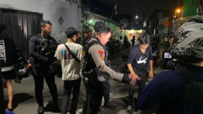 Brimob Polda Metro Jaya Bubarkan Balap Liar, Sembilan Motor Diamankan di Jakarta Timur