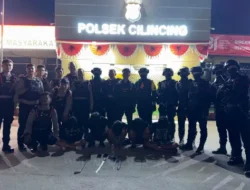 Brimob Polda Metro Jaya Gagalkan Tawuran Dini Hari di Cilincing, 5 Terduga Pelaku 2 Parang dan Stik Golf Diamankan