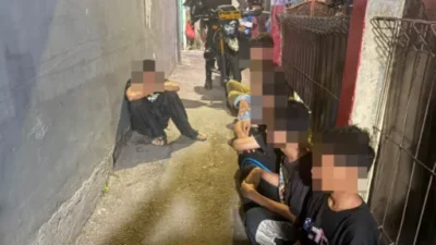 Brimob Polda Metro Jaya Cegah Tawuran di Cipayung, Sita Besi Tajam hingga Balok Dan 8 Pemuda Diamankan