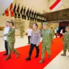 Kapolri Hadiri Silaturahmi Strategis Pimpinan Lembaga Negara di Mabes TNI AL