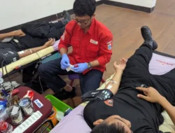 Brimob Polda Metro Jaya Gelar Donor Darah Sambut HUT ke-81 Kemerdekaan RI