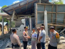 Kapolda NTT Salurkan Bantuan untuk Korban Gempa di Ngada, Polri Hadir Ringankan Beban Warga