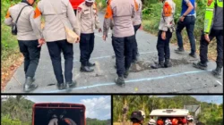 Pasukan Pelopor BKO Polda NTT Bergerak Tangani Dampak Gempa, Layani dan Bantu Warga di Lokasi Pengungsian