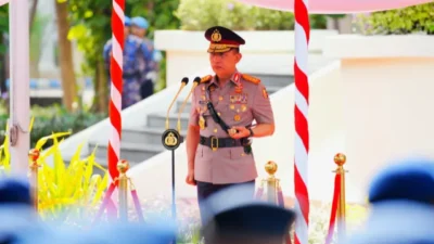 Kapolri Pimpin Upacara Hari Juang Polri 2026 di Surabaya, Kobarkan Semangat Perjuangan Polri Untuk Mewujudkan Kemajuan Bangsa