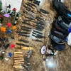Polda Metro Jaya Cegah Potensi Gangguan, Puluhan Sajam dan Bahan Molotov Diamankan