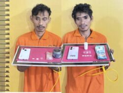 Sempat Kejar-kejaran Sama Polisi, 2 Pengedar Sabu Diringkus Satresnarkoba Polres Inhu