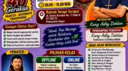Pelatihan Thai Massage Posisi Tengkurap Digelar di Kabupaten Bogor, Peserta Kuasai 40 Gerakan Praktis