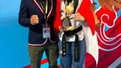 Anak Bogor Di Podium Asia: Kinara Abbabiel Raih Perak Kejuaraan Taekwondo Internasional Di GBK