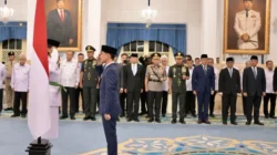 Panglima TNI Hadiri Pengukuhan Paskibraka Tingkat Pusat Tahun 2026