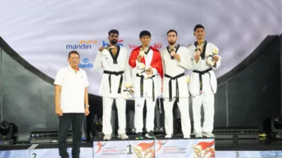 Serda Muhammad Raihan Fadhila Raih Emas Pada 8th Asian Taekwondo Indonesia Open Championship 2026