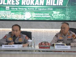 Rugikan Negara Rp16,8 Miliar, Polisi Tangkap 5 Pelaku Perambah Hutan Mangrove di Rohil