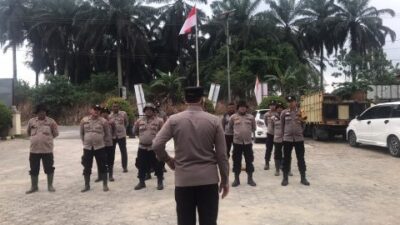 Sinergi Polsek Kerumutan, Tim Gabungan dan Warga Padam Karhutla 5 Hektare di 2 Titik Wilayah