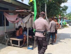 Polsek Rantau Kopar Bersama Puskesmas Lakukan Fogging Cegah Penyebaran DBD di Bagan Cempedak