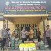 Kapolres Rohil Salurkan Bantuan Korban Angin Puting Beliung di Pematang Ibul