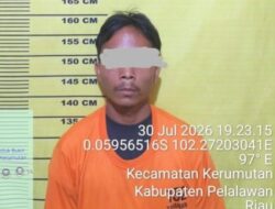 Gagalkan Pencurian 570 Kg TBS, 1 Pelaku Diamankan Polsek Kerumutan 