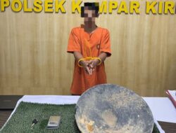 Tegas! Polisi Bongkar Tambang Emas Ilegal di Kampar Kiri, 1 Operator Ditangkap