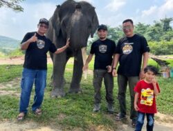 Dalam Rangka HUT RI ke-81, XCI Lancang Kuning Sapa Gajah di PLG Minas