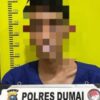 Ungkap Peredaran Cartridge Etomidate, Satresnarkoba Polres Dumai Aman Seorang Pria