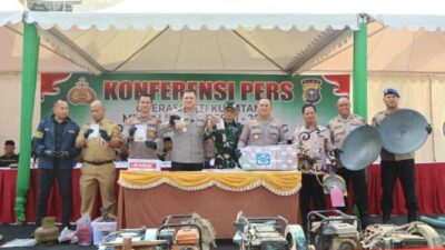 Wakapolda Riau Tegaskan Penindakan PETI di Kuansing Sasar Seluruh Rantai Aktivitas Ilegal