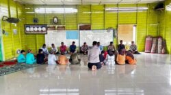 Polres Rohil Bergerak, Puluhan Paket Makanan Disalurkan untuk Anak Yatim Panipahan