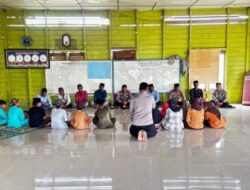 Polres Rohil Bergerak, Puluhan Paket Makanan Disalurkan untuk Anak Yatim Panipahan