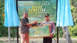 Kapolda Riau Resmikan Breeding Area Gajah Sumatera di PLG Minas, Perkuat Komitmen Jaga Kelestarian Satwa dan Hutan