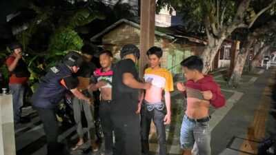 Patroli Malam Tim Raga Polres Kampar Berjalan Aman, Nihil Gangguan Kamtibmas