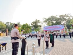 Kapolres Inhu Pimpin Sertijab Kasat Lantas, Ini Penggantinya