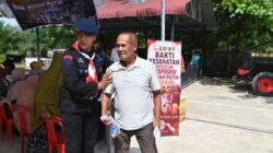 Malaria Mengancam Pesisir Sinaboi, Ekspedisi Merah Putih Presisi Polda Riau Gelar Bakti Pelayanan Gratis