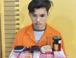 Berawal dari Laporan Warga, Pengedar Sabu di Rengat Diciduk Polisi