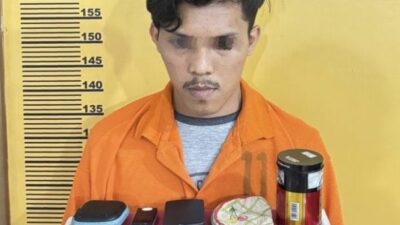 Berawal dari Laporan Warga, Pengedar Sabu di Rengat Diciduk Polisi