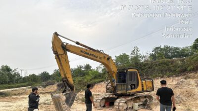 Tangkap Operator, Pemilik Alat Berat Galian C Kerumutan Menyusul Jadi Tersangka