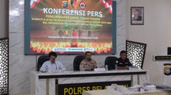 Satreskrim Polres Pelalawan Ungkap dan Tahan 1 Tersangka Kasus Tindak Pidana Karhutla di Kerumutan 