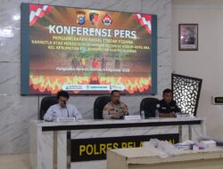 Satreskrim Polres Pelalawan Ungkap dan Tahan 1 Tersangka Kasus Tindak Pidana Karhutla di Kerumutan 