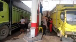Polsek Kuantan Mudik Patroli SPBU Koto Gunung, Pastikan Penyaluran BBM Tepat Sasaran